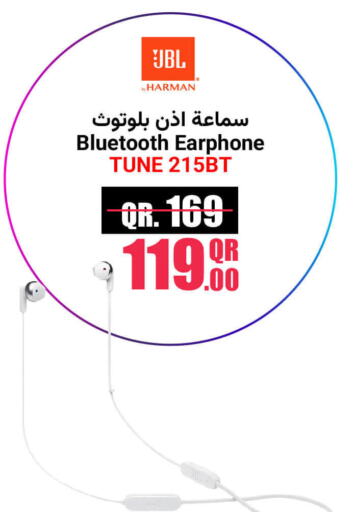 JBL Earphone  in Jumbo Electronics in Qatar - Al Khor