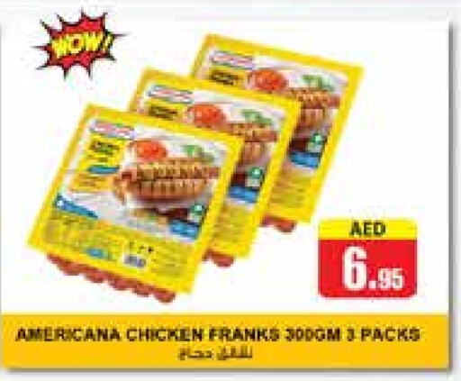 AMERICANA Chicken Franks  in Aswaq Ramez in UAE - Abu Dhabi