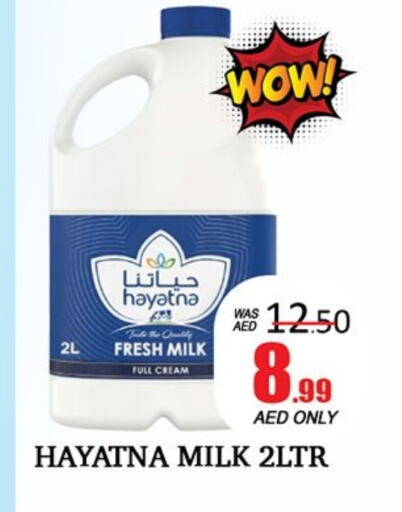 HAYATNA Fresh Milk  in Al Madina  in UAE - Dubai