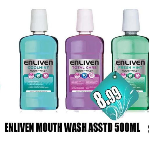 ENLIVEN Mouthwash  in Majestic Plus Hypermarket in UAE - Abu Dhabi