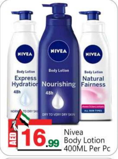 Nivea Body Lotion & Cream  in BIGmart in UAE - Dubai