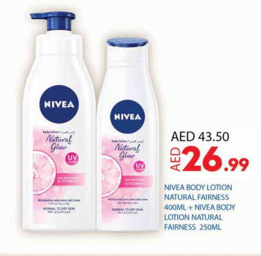 Nivea Body Lotion & Cream  in Nesto Hypermarket in UAE - Sharjah / Ajman