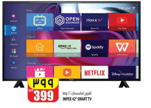 IMPEX Smart TV  in Marza Hypermarket in Qatar - Al Khor