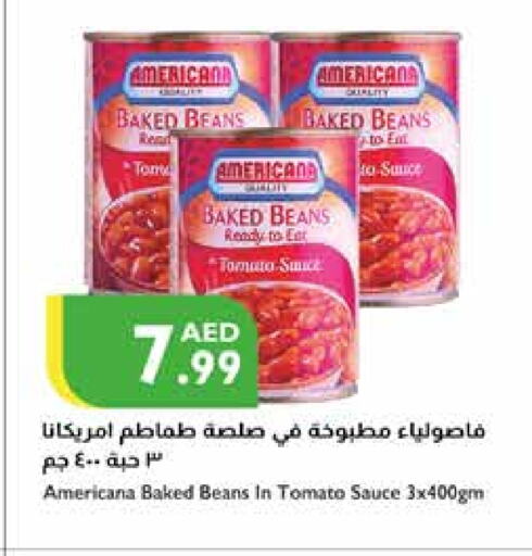 AMERICANA Baked Beans  in Istanbul Supermarket in UAE - Dubai