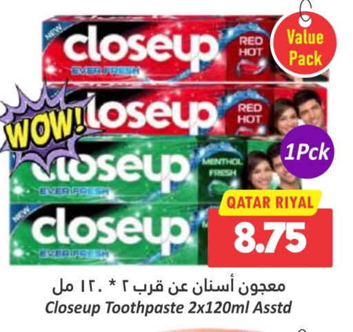 CLOSE UP Toothpaste  in Dana Hypermarket in Qatar - Al Wakra