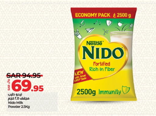 NESTLE Milk Powder  in LULU Hypermarket in KSA, Saudi Arabia, Saudi - Dammam