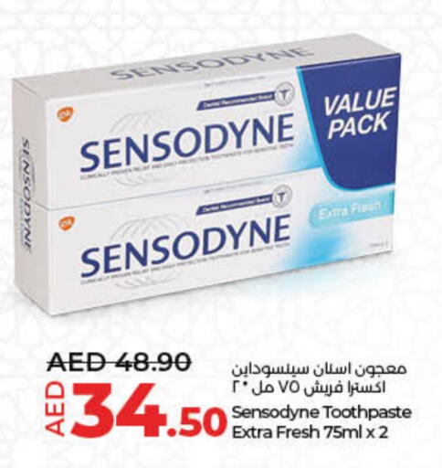 SENSODYNE Toothpaste  in Lulu Hypermarket in UAE - Sharjah / Ajman