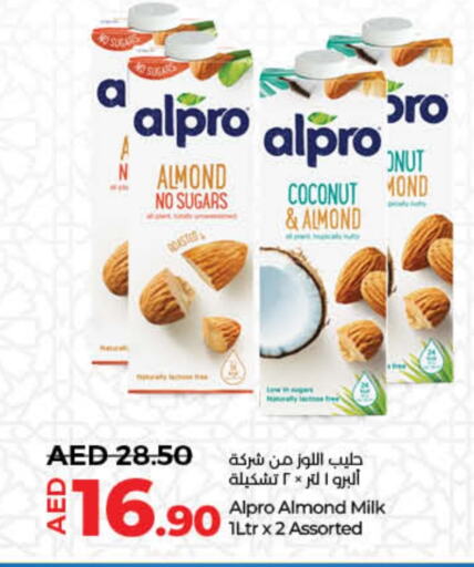 ALPRO Almond Milk  in Lulu Hypermarket in UAE - Dubai