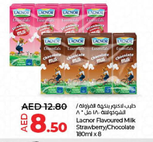 LACNOR Flavoured Milk  in Lulu Hypermarket in UAE - Sharjah / Ajman