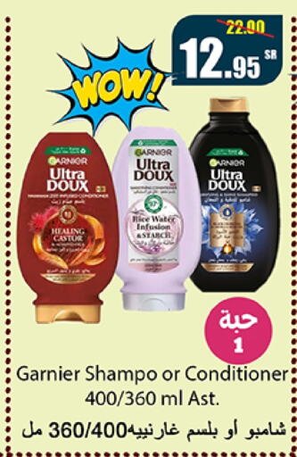 GARNIER Shampoo / Conditioner  in Al Mukhaizeem Markets in KSA, Saudi Arabia, Saudi - Dammam