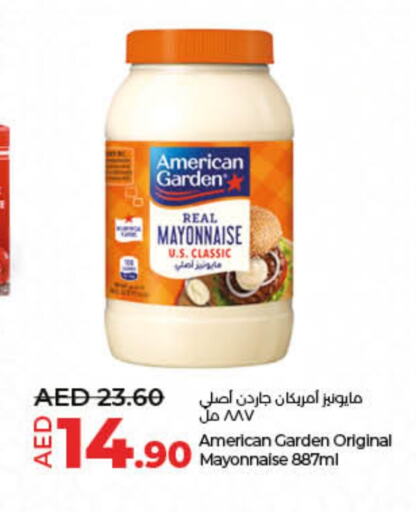 AMERICAN GARDEN Mayonnaise  in Lulu Hypermarket in UAE - Sharjah / Ajman