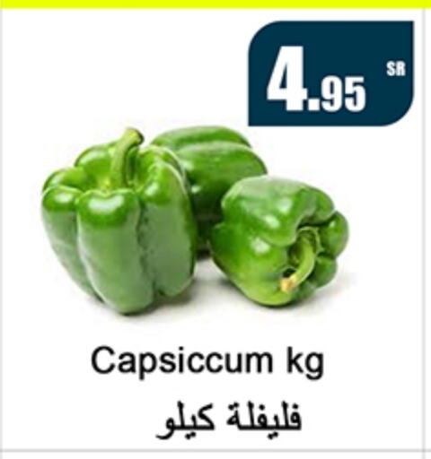  Chilli / Capsicum  in Al Mukhaizeem Markets in KSA, Saudi Arabia, Saudi - Dammam