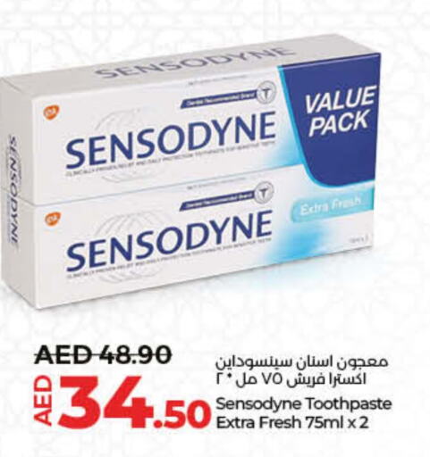 SENSODYNE Toothpaste  in Lulu Hypermarket in UAE - Dubai