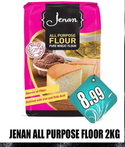 JENAN All Purpose Flour  in Majestic Plus Hypermarket in UAE - Abu Dhabi