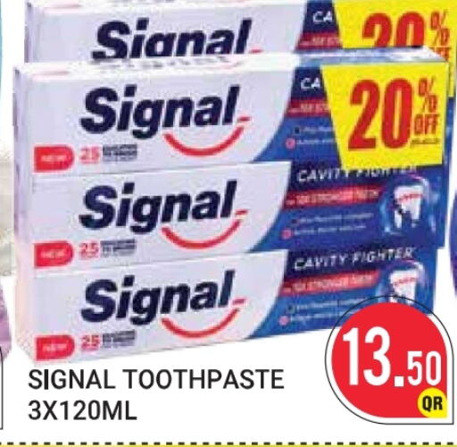 SIGNAL Toothpaste  in New Stop n Shop @Fereej Bin Omran in Qatar - Al Wakra