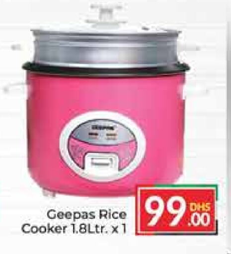 GEEPAS Rice Cooker  in Azhar Al Madina Hypermarket in UAE - Dubai