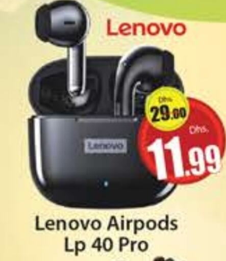 LENOVO Earphone  in Al Madina  in UAE - Dubai