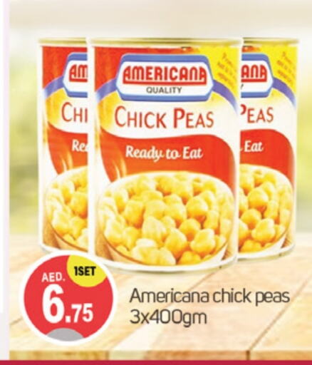 AMERICANA Chick Peas  in TALAL MARKET in UAE - Dubai