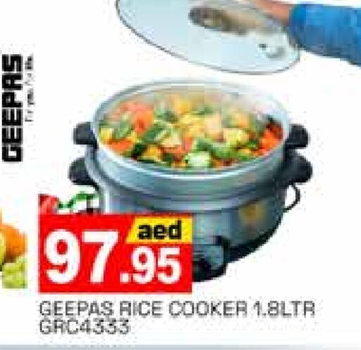 GEEPAS Rice Cooker  in PASONS GROUP in UAE - Dubai