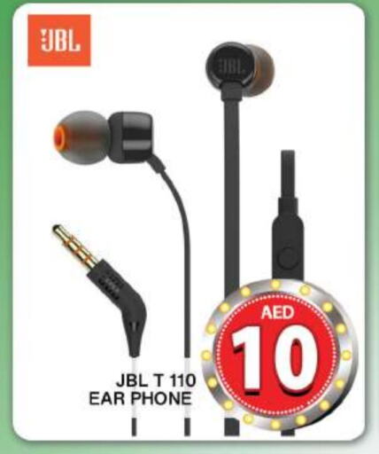 JBL Earphone  in Grand Hyper Market in UAE - Dubai