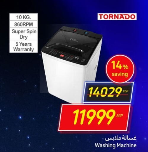 TORNADO Washing Machine  in Carrefour  in Egypt - Cairo