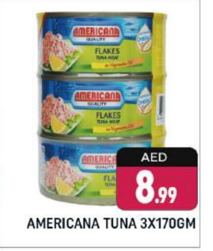 AMERICANA Tuna - Canned  in Shaklan  in UAE - Dubai