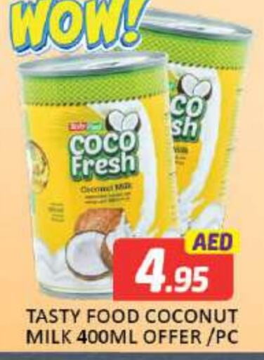 TASTY FOOD Coconut Milk  in Mango Hypermarket LLC in UAE - Dubai