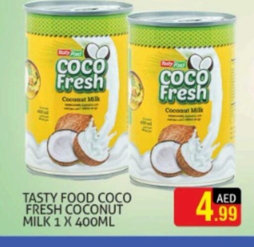 TASTY FOOD Coconut Milk  in Palm Hypermarket Muhaisina LLC in UAE - Dubai