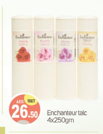 Enchanteur Talcum Powder  in TALAL MARKET in UAE - Dubai