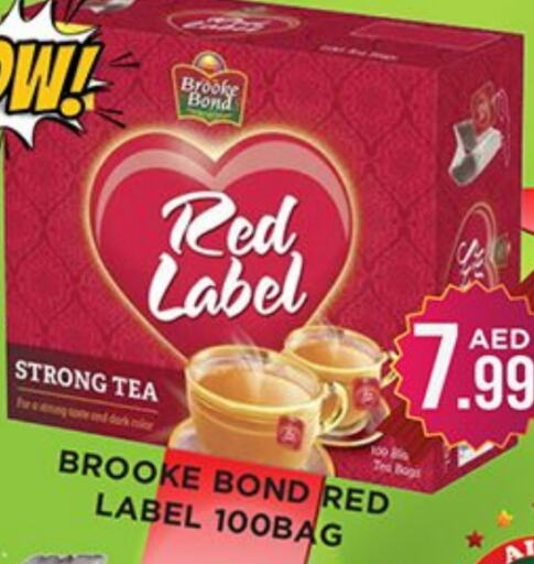 RED LABEL Tea Bags  in Ain Al Madina Hypermarket in UAE - Sharjah / Ajman