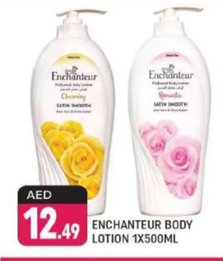 Enchanteur Body Lotion & Cream  in Shaklan  in UAE - Dubai