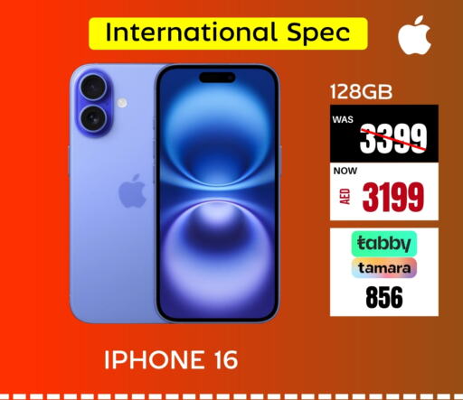 APPLE iPhone 16  in Britstar Mobiles in UAE - Abu Dhabi