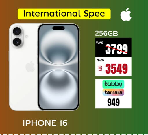 APPLE iPhone 16  in Britstar Mobiles in UAE - Abu Dhabi