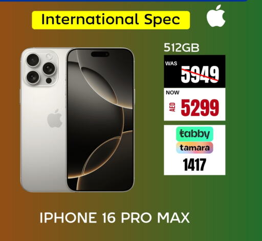 APPLE iPhone 16  in Britstar Mobiles in UAE - Abu Dhabi