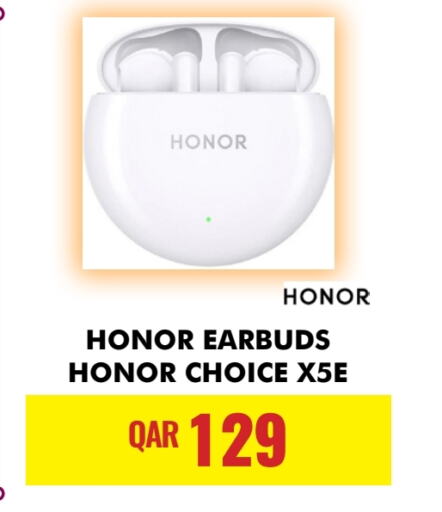 HONOR Earphone  in Digital Zone Trading in Qatar - Umm Salal