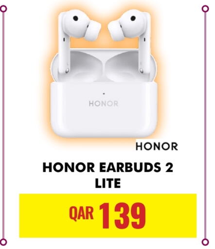 HONOR Earphone  in Digital Zone Trading in Qatar - Umm Salal