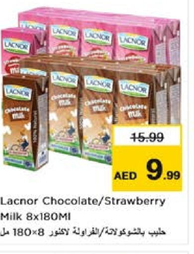 LACNOR Flavoured Milk  in Nesto Hypermarket in UAE - Al Ain