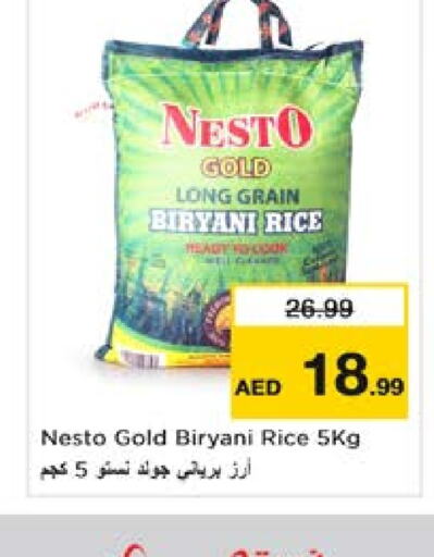  Basmati / Biryani Rice  in Nesto Hypermarket in UAE - Sharjah / Ajman