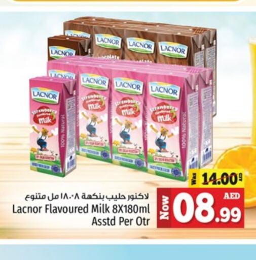 LACNOR Flavoured Milk  in Kenz Hypermarket in UAE - Sharjah / Ajman