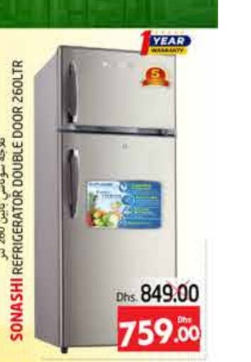 SONASHI Refrigerator  in PASONS GROUP in UAE - Al Ain