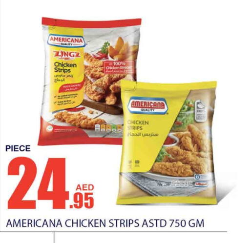 AMERICANA Chicken Strips  in Bismi Wholesale in UAE - Dubai