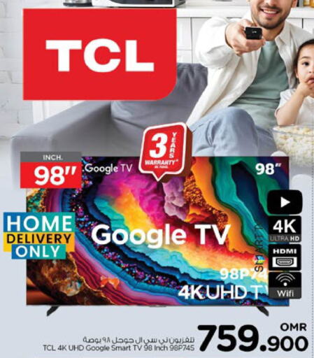 TCL Smart TV  in Nesto Hyper Market   in Oman - Muscat