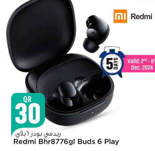 REDMI Earphone  in Safari Hypermarket in Qatar - Al Khor