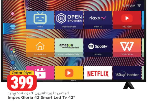 IMPEX Smart TV  in Safari Hypermarket in Qatar - Al Rayyan