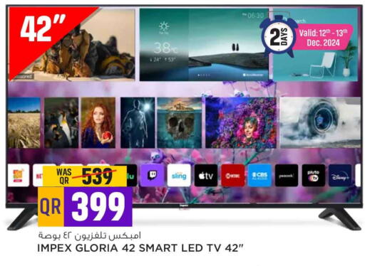 IMPEX Smart TV  in Safari Hypermarket in Qatar - Al Rayyan