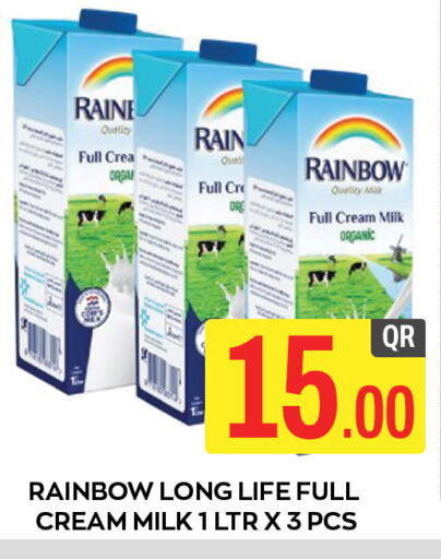 RAINBOW Long Life / UHT Milk  in Majlis Hypermarket in Qatar - Al Rayyan