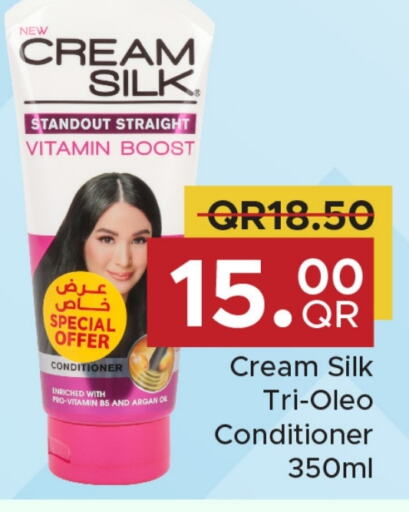 CREAM SILK Shampoo / Conditioner  in Family Food Centre in Qatar - Al Daayen