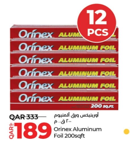 ORINEX   in LuLu Hypermarket in Qatar - Al Rayyan