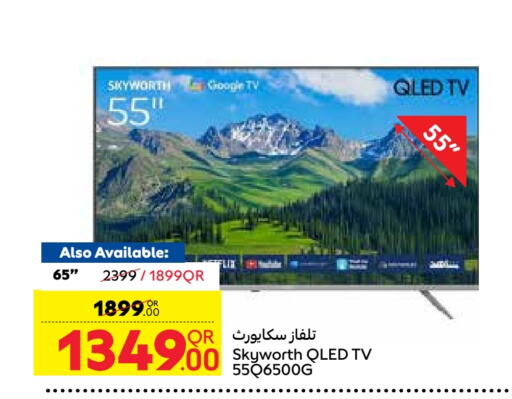 SKYWORTH OLED TV  in Carrefour in Qatar - Al Daayen