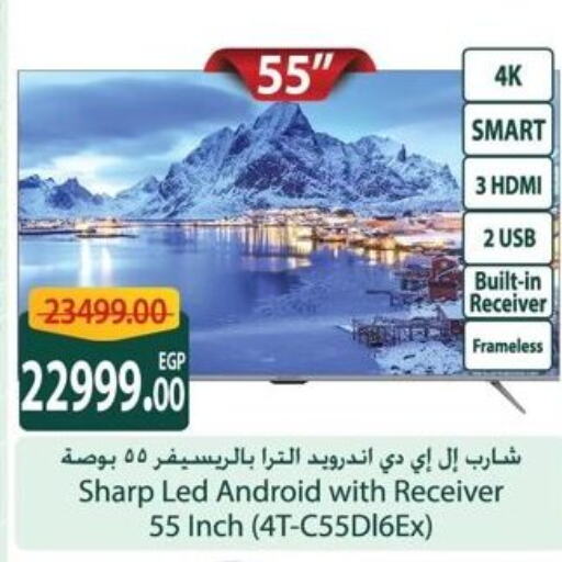 SHARP Smart TV  in Spinneys  in Egypt - Cairo